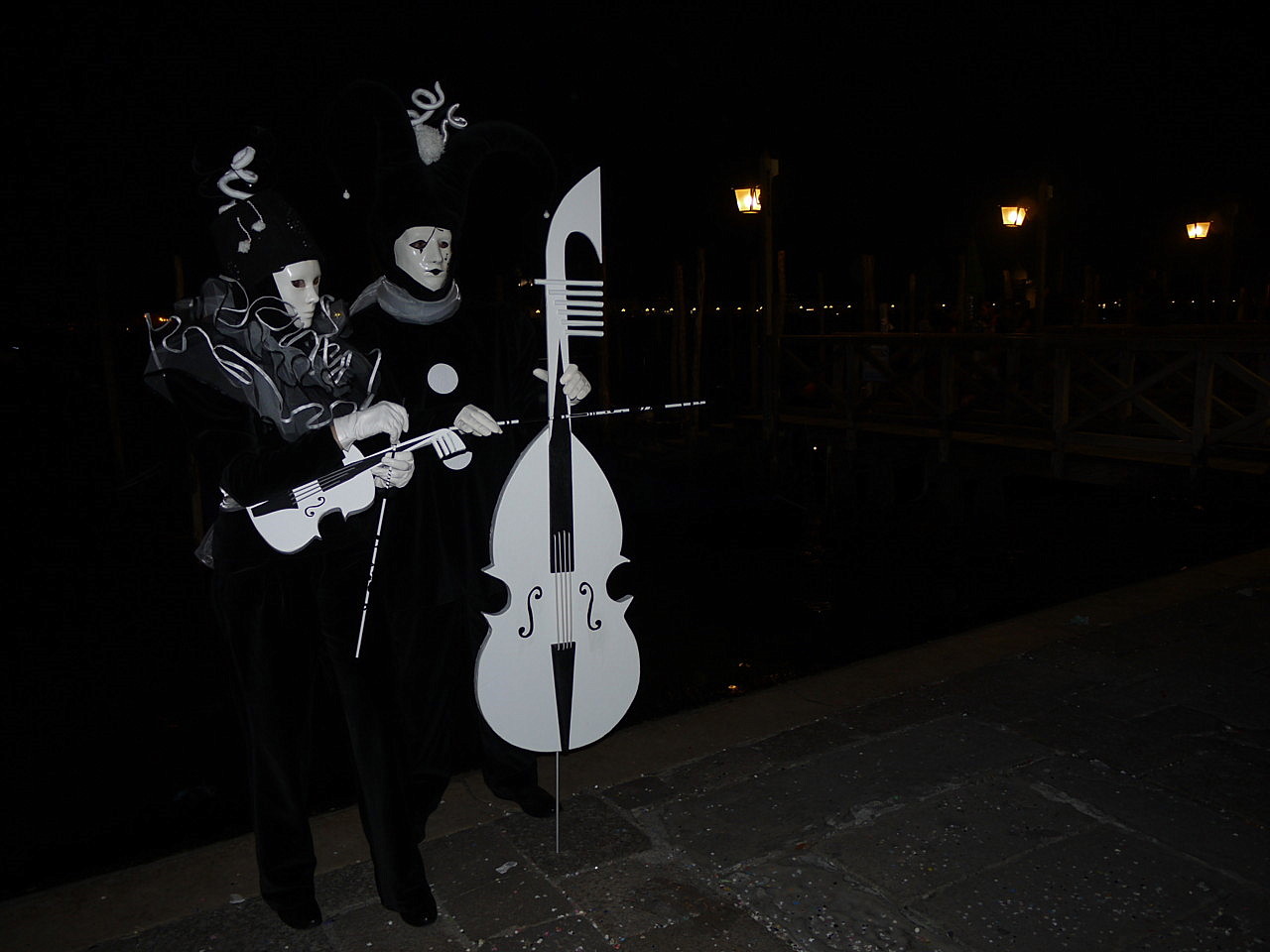 Venice in the night